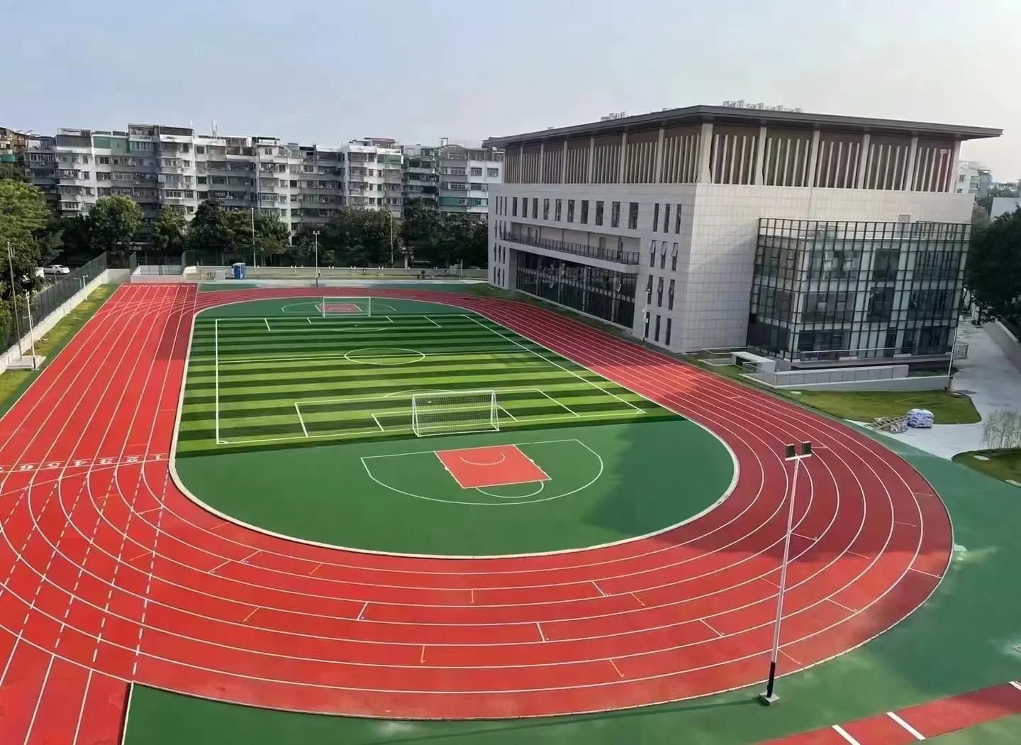 黔西南布依族苗族自治州塑胶跑道材料塑胶篮球场 - 方案